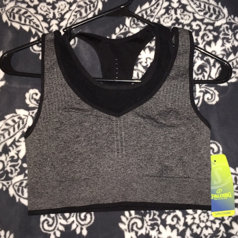NWT Spalding Sports Bra!